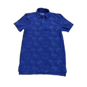 Dogg Supply by Snoop Men's S-XS Terry Short‎ Sleeve Polo Shirt ROYAL